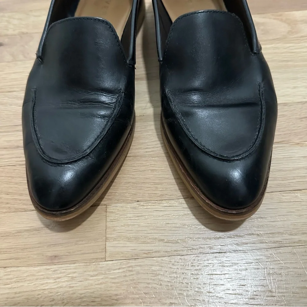 Everlane The Modern Loafer Leather Black Size 7